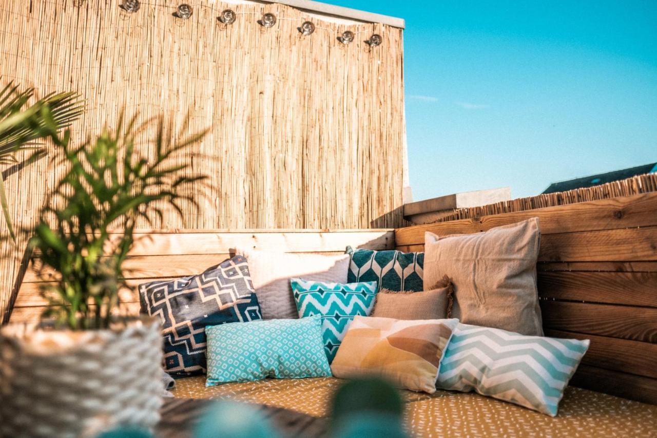 Apartmán The Kalifornia I Stilvoll Mit Urlaubsfeeling I Dachterrasse I Klima Karlsruhe Exteriér fotografie