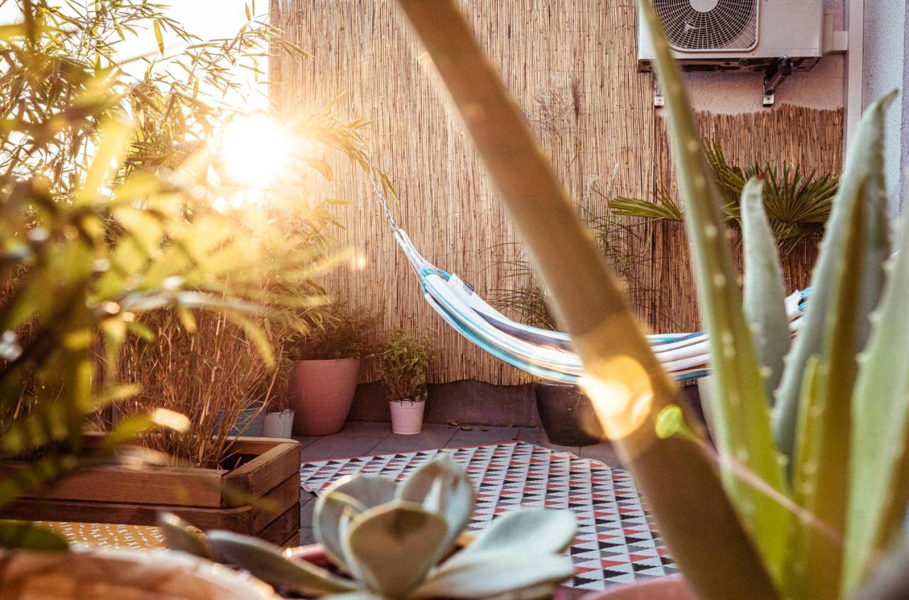 Apartmán The Kalifornia I Stilvoll Mit Urlaubsfeeling I Dachterrasse I Klima Karlsruhe Exteriér fotografie