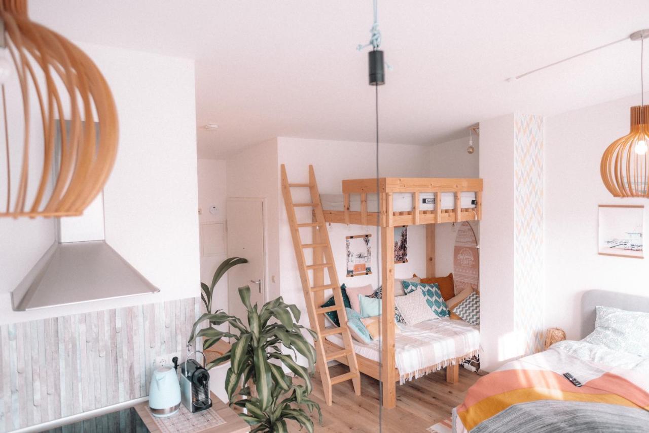 Apartmán The Kalifornia I Stilvoll Mit Urlaubsfeeling I Dachterrasse I Klima Karlsruhe Exteriér fotografie