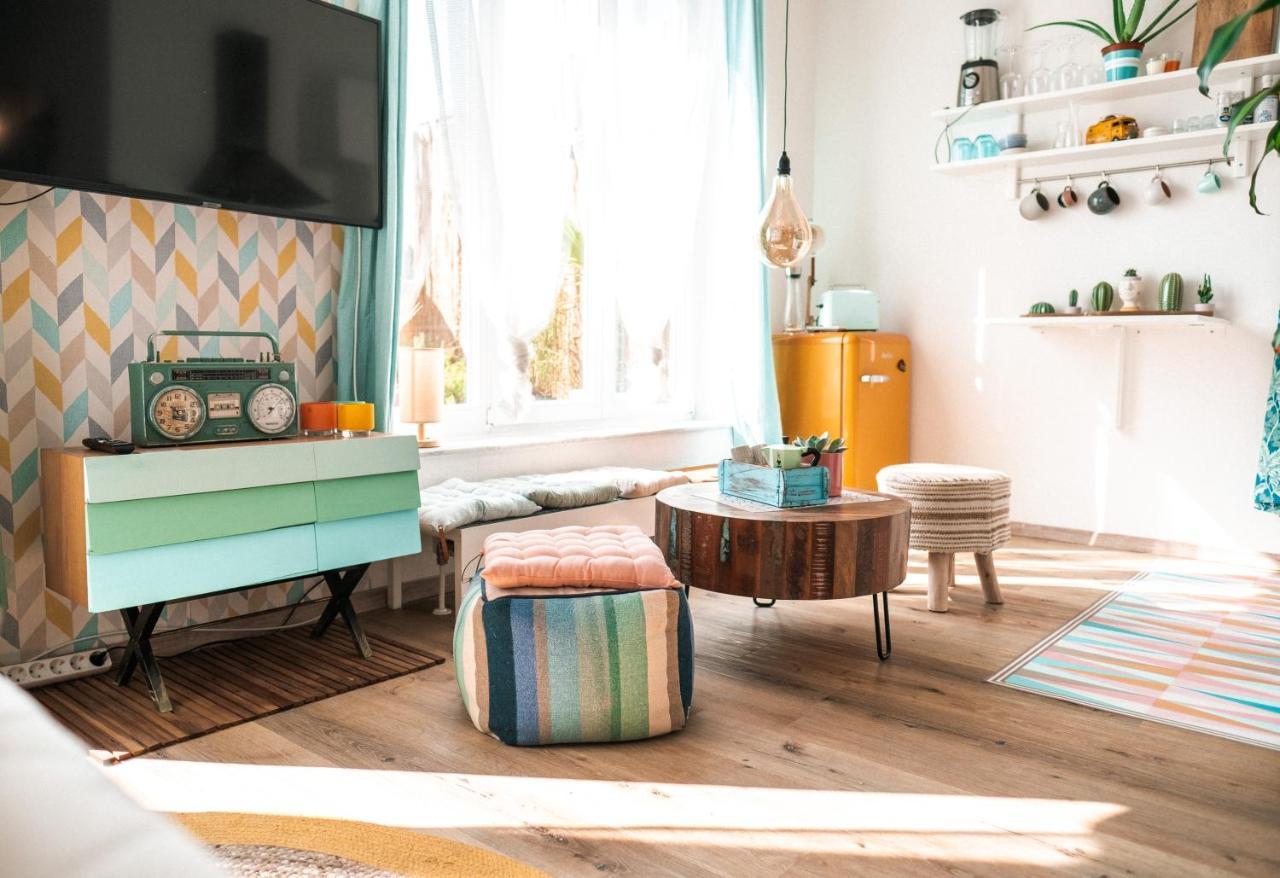 Apartmán The Kalifornia I Stilvoll Mit Urlaubsfeeling I Dachterrasse I Klima Karlsruhe Exteriér fotografie
