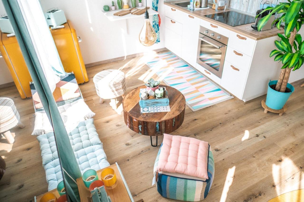 Apartmán The Kalifornia I Stilvoll Mit Urlaubsfeeling I Dachterrasse I Klima Karlsruhe Exteriér fotografie